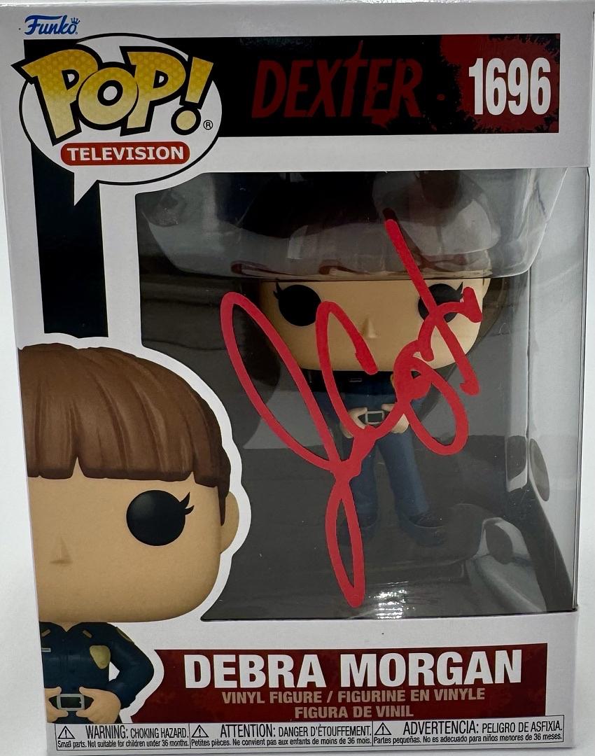 Jennifer Carpenter "Debra Morgan" signed Funko Pop #1696 (Dexter) - JSA COA